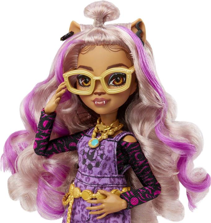 Productafbeelding Monster High Clawdeen Wolf pop met huisdier en accessoires