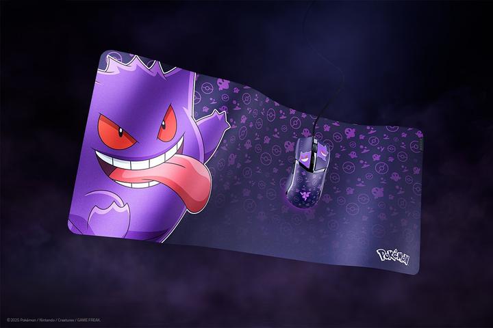 Actual product image Razer Gigantus V2 Pokemon Gengar Edition (XXL)