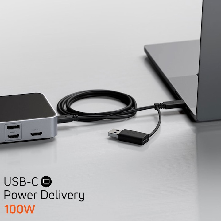 Actual product image Satechi ST-D4KTM-EU (USB-C, 11 Ports)