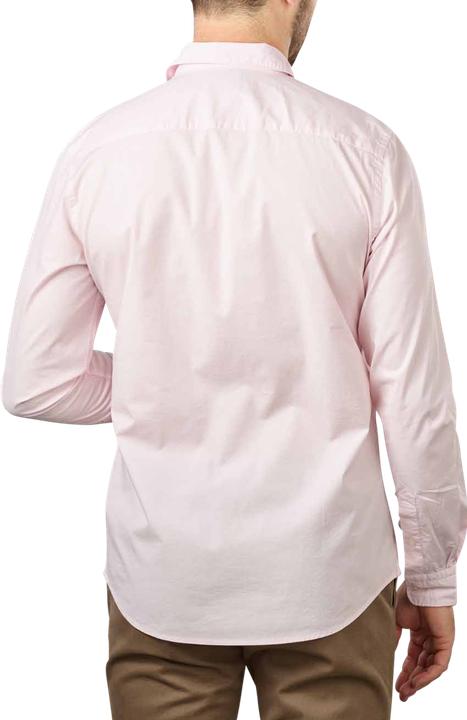 Actual product image Scotch & Soda Solid Poplin Shirt Long Sleeve Rose (L)