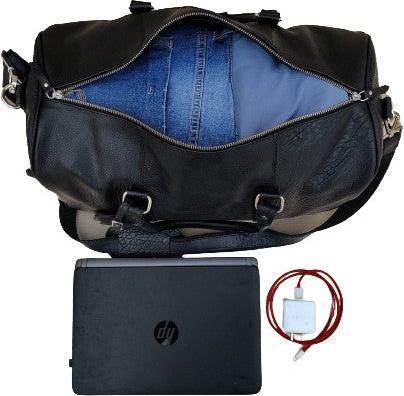 Produktbild Only-Bags.Store Leder Seesack, handgefertigte Leder Weekender, Turnbeutel, Urlaub Seesack, Reisetasche