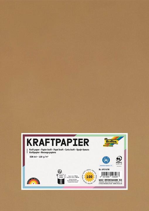 Produktbild Folia Kraftpapier (120 g/m², 1x)