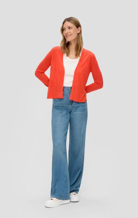 Produktbild s.Oliver Strickjacke Feinstrick-Cardigan aus reiner Viskose (34)