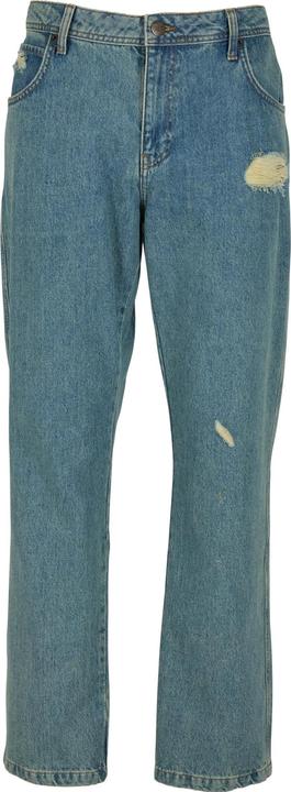 vintage blue destroyed