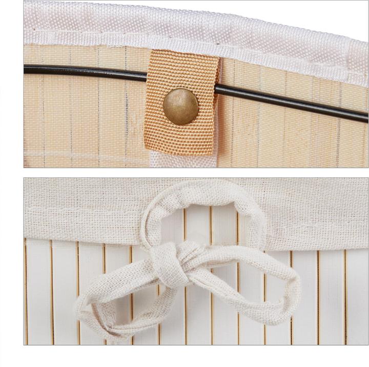 Image du produit Relaxdays Panier linge (46 l)