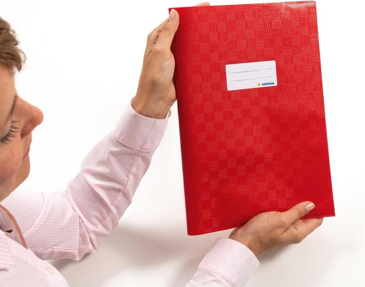 Image du produit Herma Protège-cahier A6 avec motif à carreaux en relief (A6)
