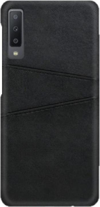 Produktbild Screenguard Samsung Galaxy A50 CardCaddy Leder Backcase mit Kartenfächern (Samsung Galaxy A50)