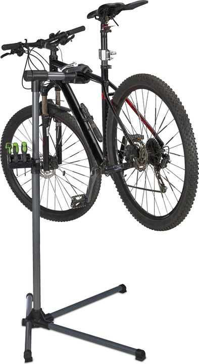 Actual product image Relaxdays Bicycle assembly stand