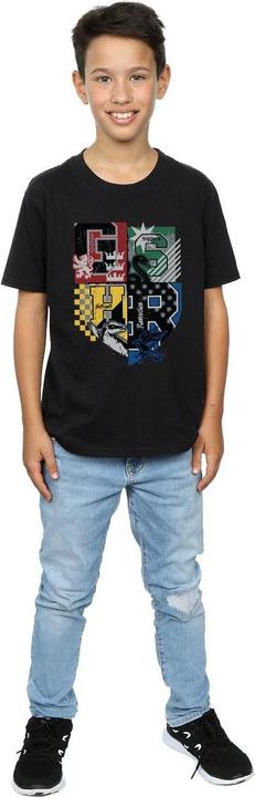 Immagine prodotto Maglietta in cotone delle case di Hogwarts per ragazzi (116)