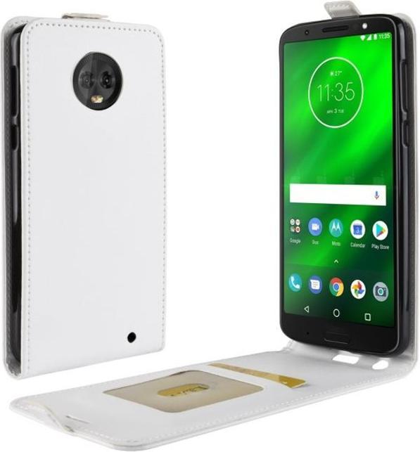 Actual product image MU Classic Crazy Horse Leather Flipcase Series (Motorola Moto G6 Plus)