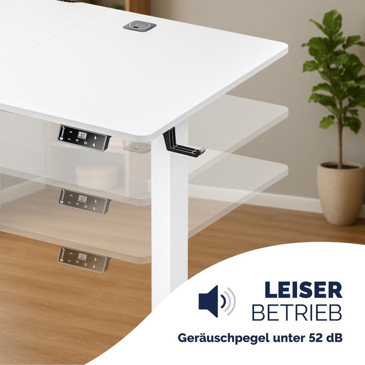 Actual product image Casaria Höhenverstellbarer Schreibtisch