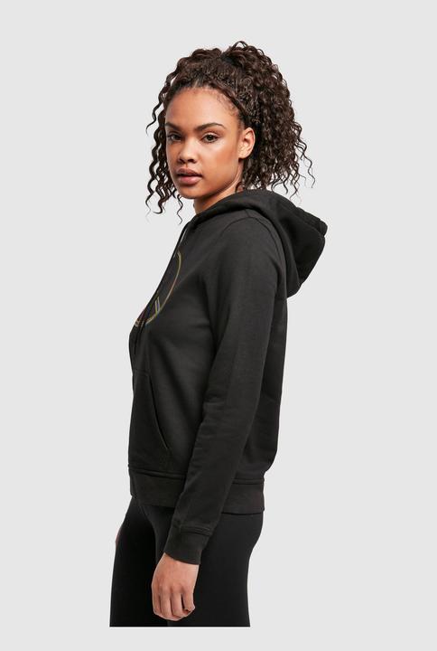 Produktbild Merchcode Peace Multicolor with Ladies Basic Hoody - 161267 (XL)
