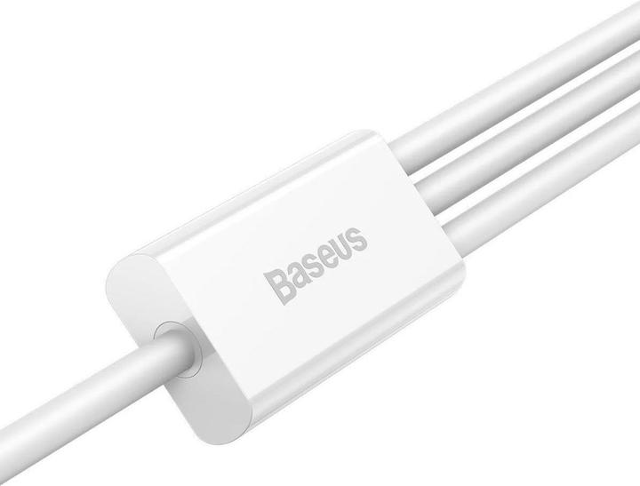 Actual product image Baseus 3 in 1 Multicharger USB-Cable (1.50 m, USB 2.0, 66 W)