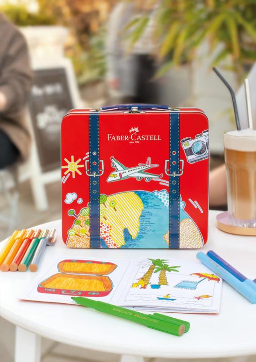 Produktbild Faber-Castell Filzstifte Connector Reisekoffer (Mehrfarbig, 40 x)