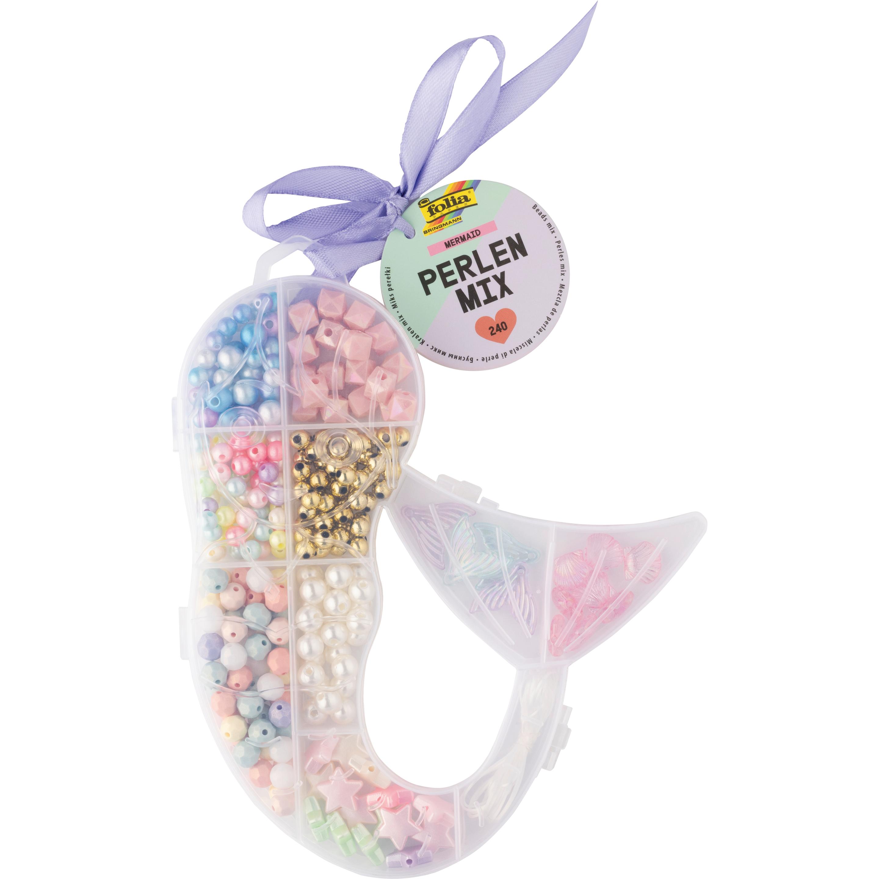 Folia Perlen-Set Mermaid