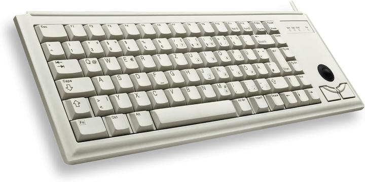 Actual product image CHERRY Compact keyboard with trackball USB EU (Eng. Int., Cable)