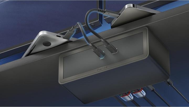 Produktbild Purelink Dockingstation Mediahub2 USB-C, Schwarz (USB-C, 7 Ports)