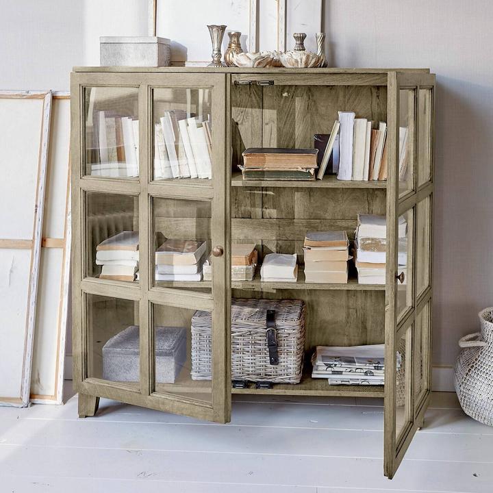 Image du produit Loberon Commode Stoneham marron (120 x 35.50 x 122.50 cm)