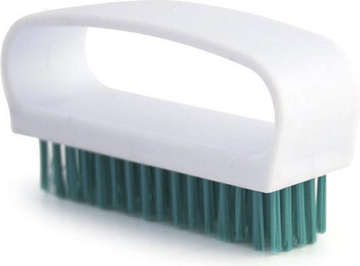 Image du produit RS PRO 270mm Brosse avec poils en polyester Brosse à ongles, Vert dur pour le nettoyage des mains