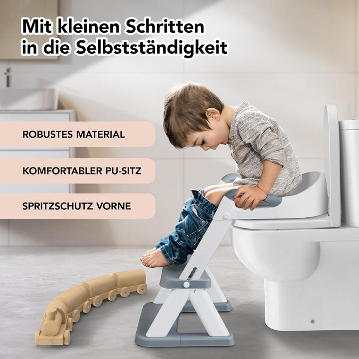 Image du produit Kidz Corner Siège de toilette pour enfants avec escalier