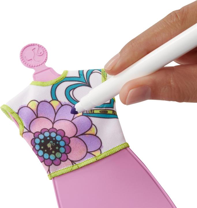 Image du produit Barbie loves Crayola Poupée de mode colorée