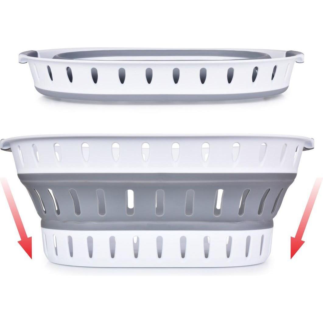 Thumbnail - König Design, Wäschekorb, Wäschekorb Faltbar Wäschesammler Wäschebox Wäschetonne Aufbewahrungskorb 36 L (36 l)