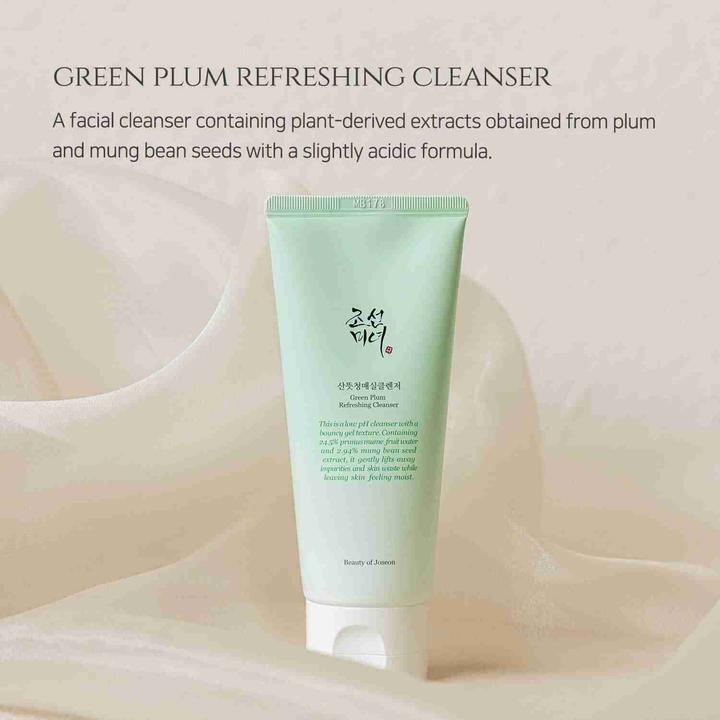 Actual product image Beauty of Joseon Green Plum Refreshing Cleanser (Cleansing gel, 100 ml)