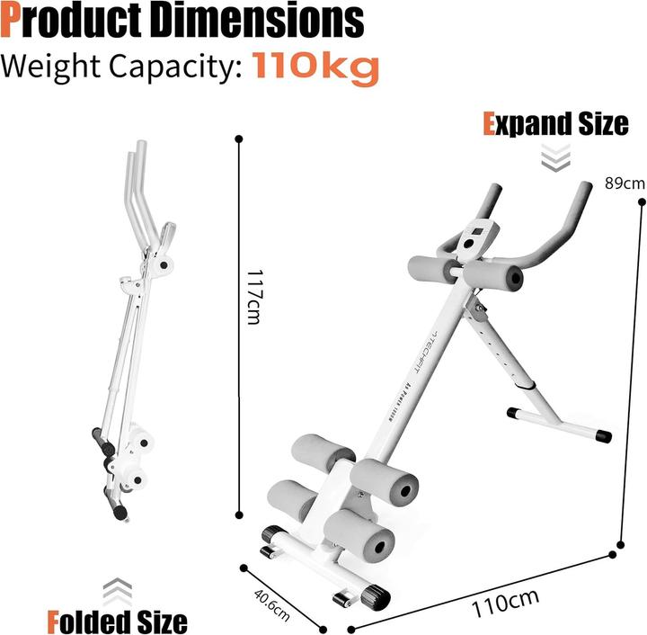 Actual product image TechFit Abdominal Training Bench