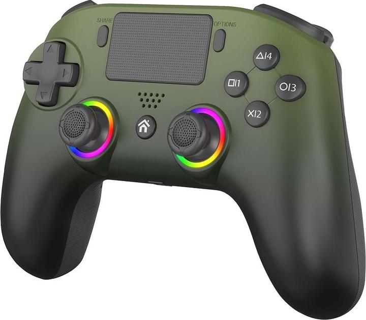 Actual product image Subsonic PS5 Wireless LED Controller - Green (PC, PS5)
