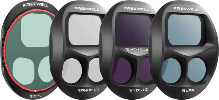 Produktbild Freewell Mavic 4 Pro Everyday Filters - 4 Pack (Drohnen Filter, Dji Mavic 4 Pro)