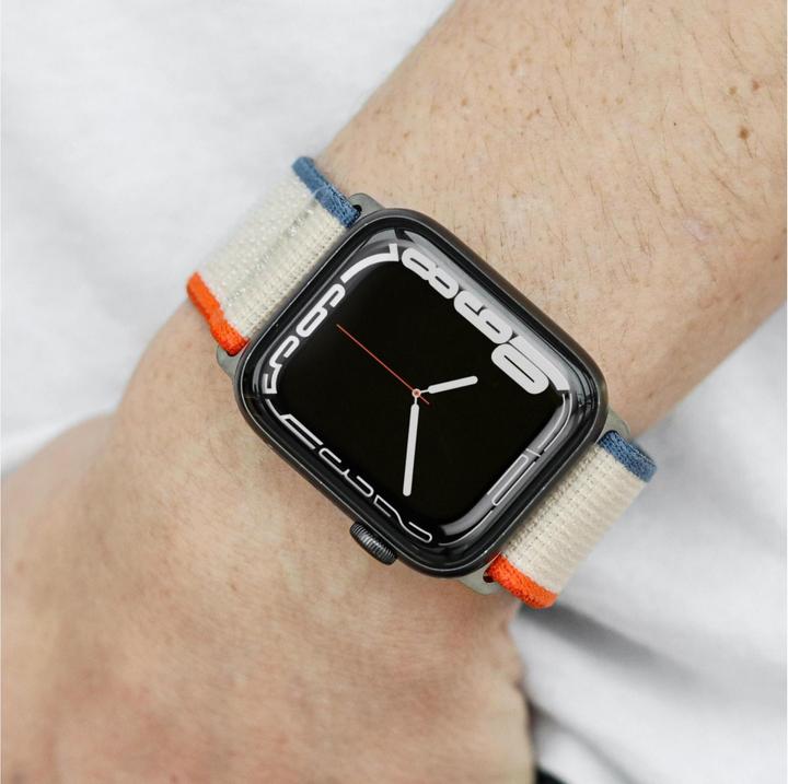 Actual product image Vonmählen Armband Trekking Loop Apple Watch 38/40/41 mm Orange (41 mm, Nylon)