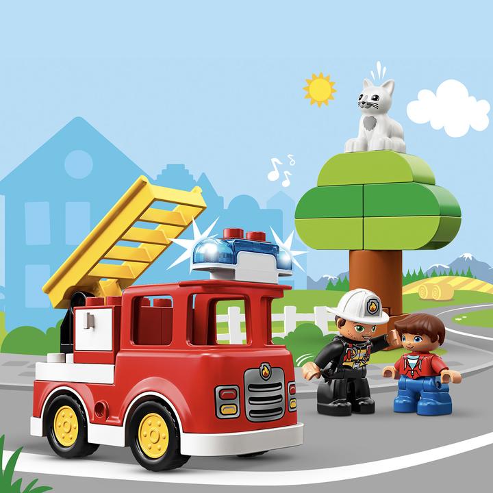 Produktbild LEGO DUPLO Feuerwehrauto (10901)