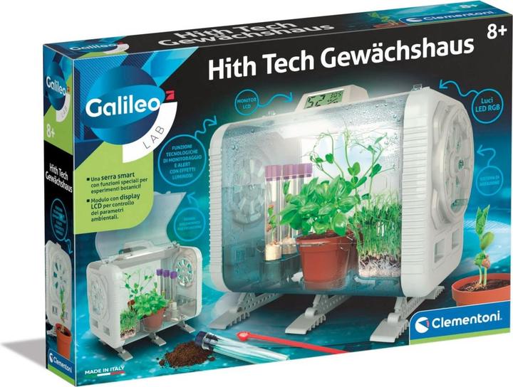 Produktbild Clementoni Hith Tech Gewächshaus