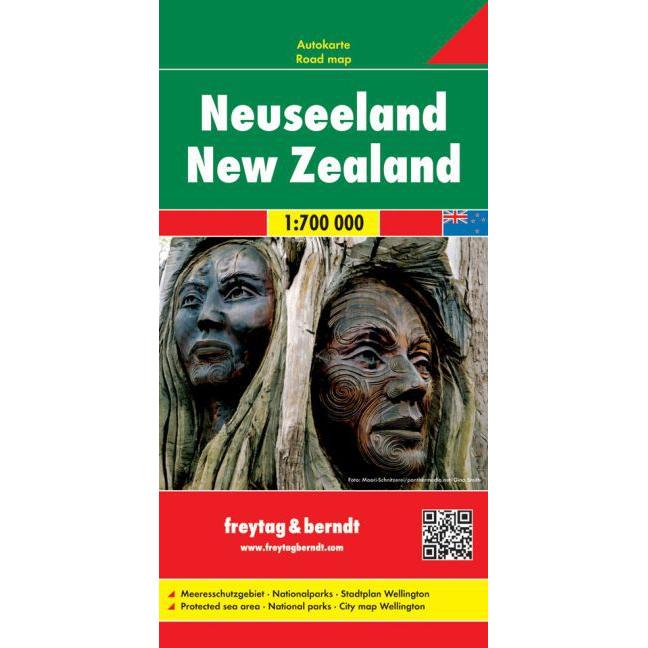 Freytag Berndt Autokt. Neuseeland, Landkarte