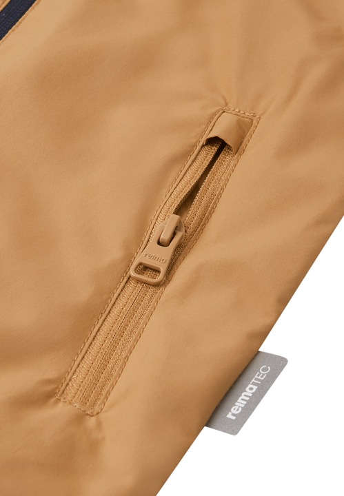 Actual product image Reima tec Kinder Regenjacke Tuulela Peanut Brown (134)