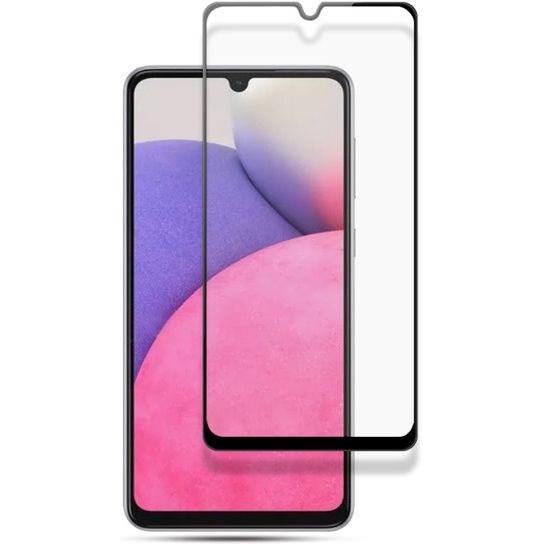Mocolo 2.5D Full Screen Schutzglas Displayschutz (1 Stück, Samsung Galaxy A33 5G), Smartphone Schutzfolie, Transparent