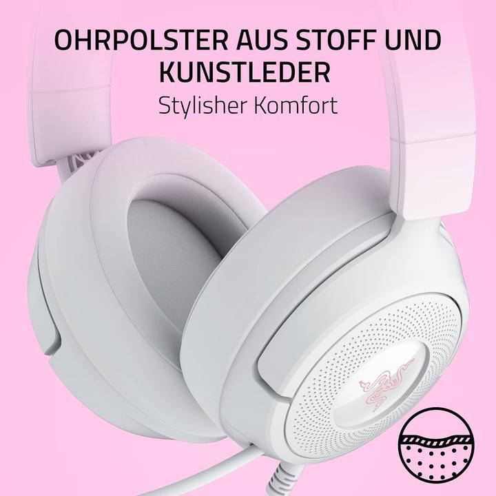 Produktbild Razer Kraken Kitty V3 X - White (Kabelgebunden)