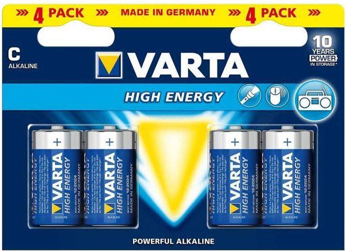 Image du produit Varta pouvoir de longue durée (4 pcs, C, 7800 mAh)
