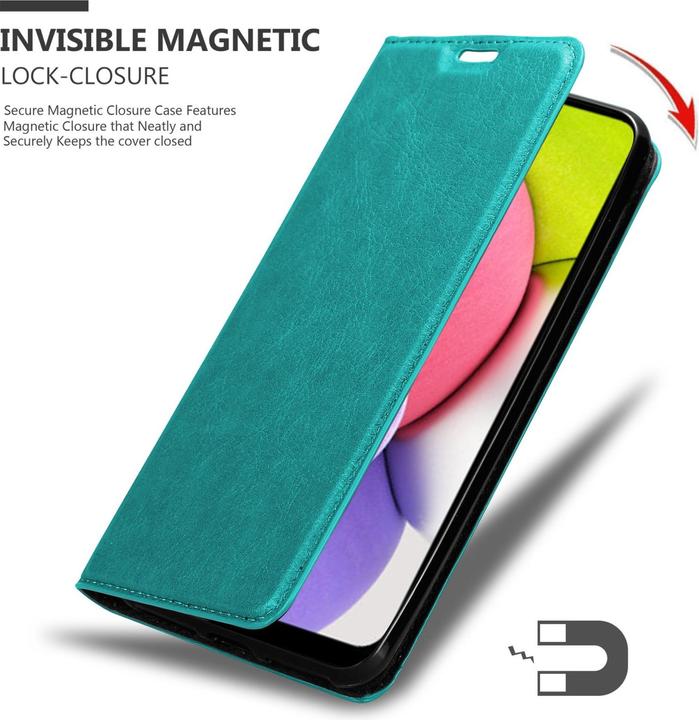 Produktbild Cadorabo Book Invis. Magnet Hülle (Samsung Galaxy A03s)
