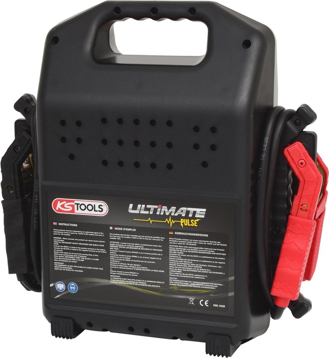 Produktbild KS Tools 12 V Kondensator-Booster - mobiles Starthilfegert 720 A (550.1830) (2250 A)