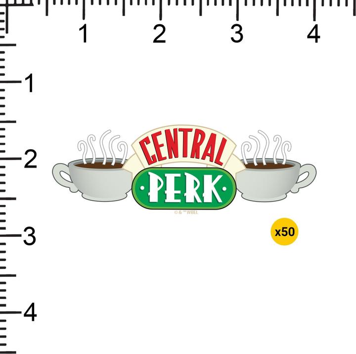 Produktbild Friends Aufkleber Central Perk 50erPack Vinyl