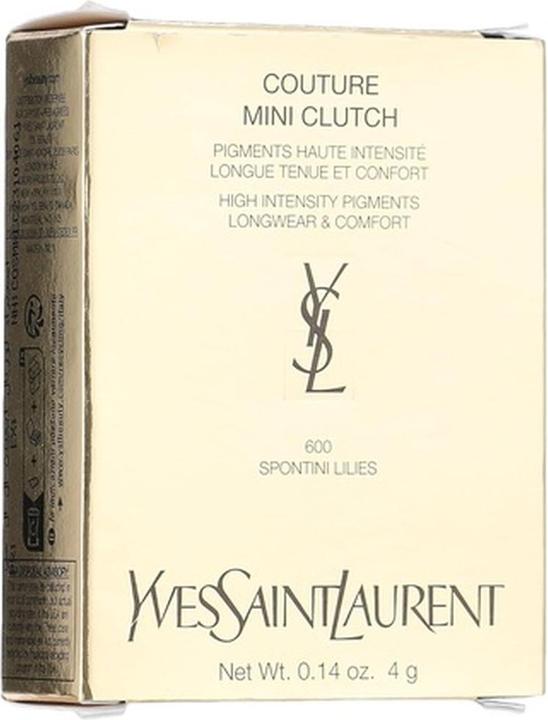 Actual product image Yves Saint Laurent Couture Mini Clutch 600 Spontini Lilies (600 Spontini Lilies)