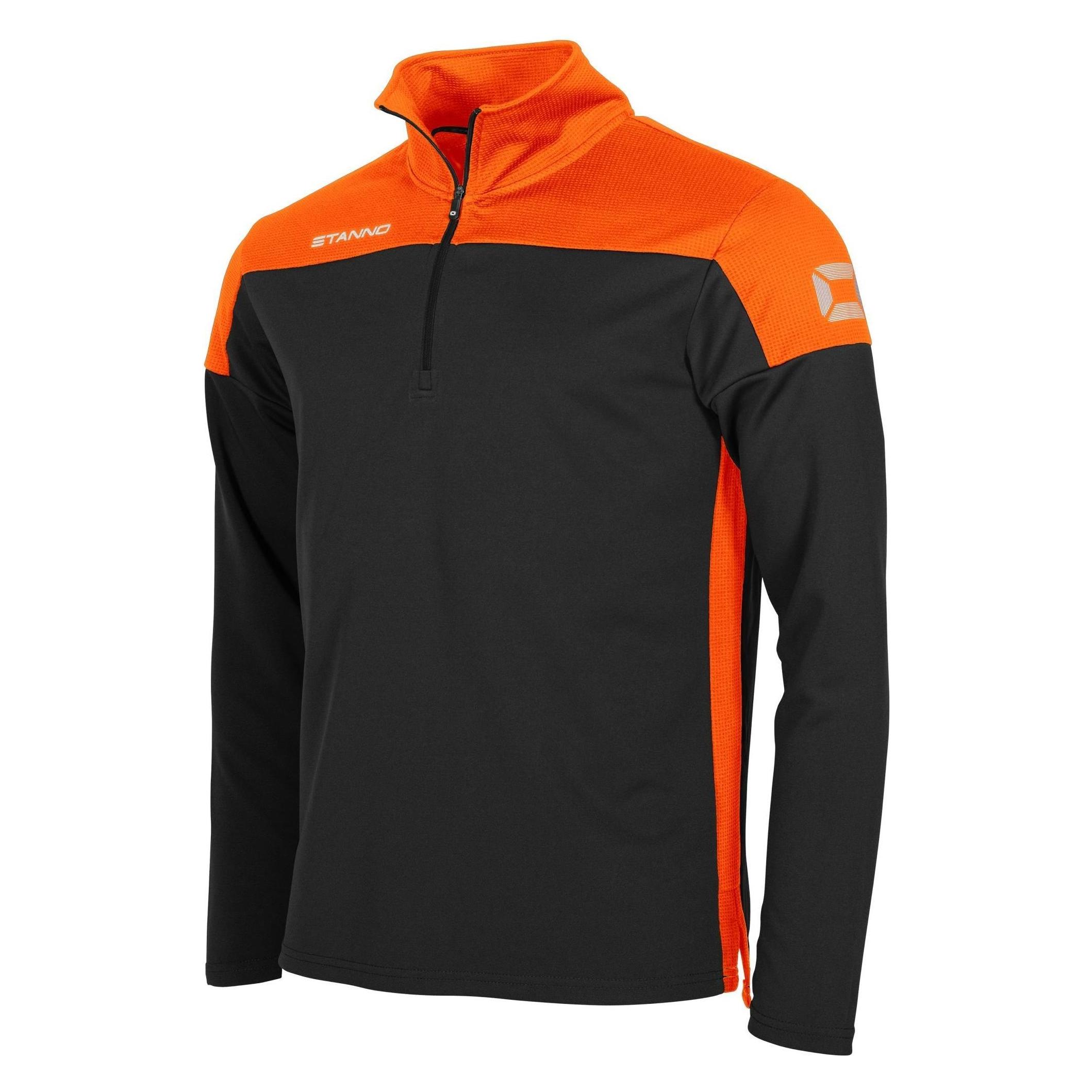 Stanno, Damen, Sportshirt, Pride 1/4 Zip Top (152), Schwarz, 152