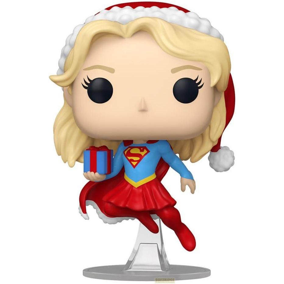 Funko DC Comics POP! Heroes Vinyl Figur Holiday '24- Supergirl 9 cm
