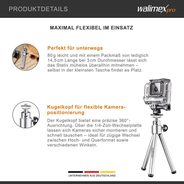 Produktbild Walimex WT-070 Mini (Metall)