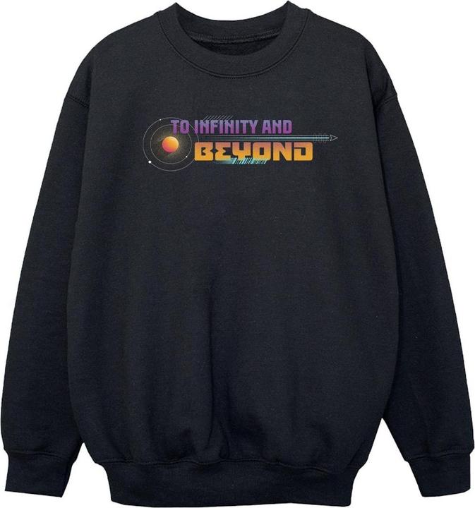 Produktbild Disney Lightyear Infinity And Beyond Text Sweatshirt Mädchen (152, 158)