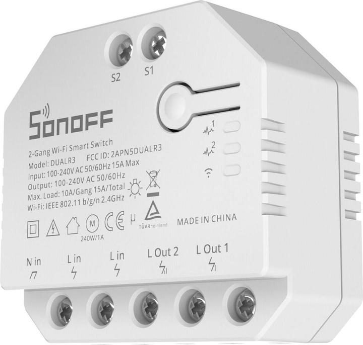 Produktbild Sonoff DUALR3 (Rolladenaktor)