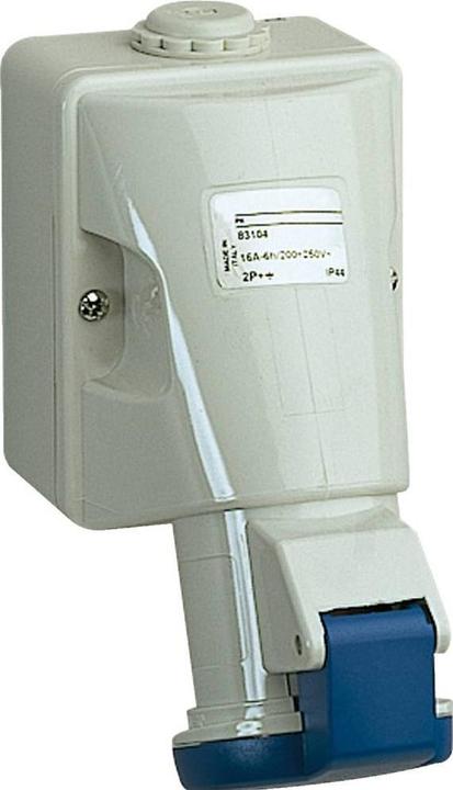Produktbild Schneider Electric SE 83116 Wandsteckdose Ip44 32A 230V 3P