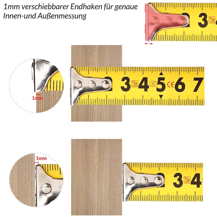 Actual product image Monzana Measuring tape
