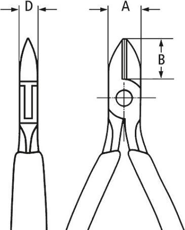 Produktbild Knipex Elektronik-Seitenschneider (130 mm)
